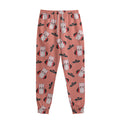 Dracula Pig Pattern Print Sweatpants