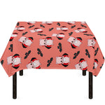 Dracula Pig Pattern Print Tablecloth