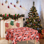 Dracula Pig Pattern Print Tablecloth