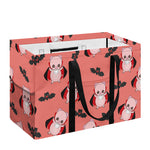 Dracula Pig Pattern Print Utility Tote Bag