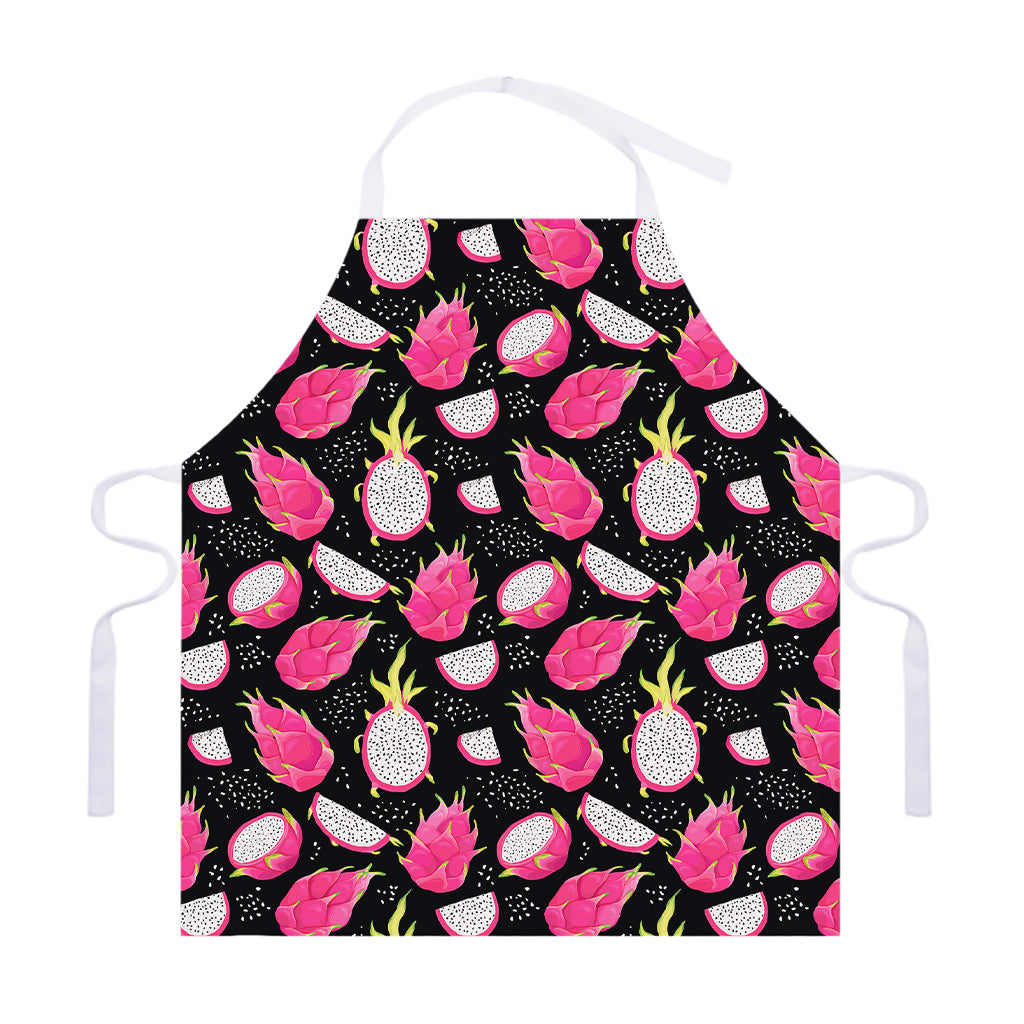 Dragon Fruit Pattern Print Adjustable Apron