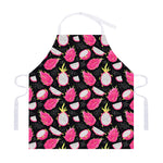 Dragon Fruit Pattern Print Adjustable Apron
