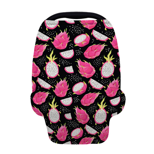 Dragon Fruit Pattern Print Baby Seat Cover