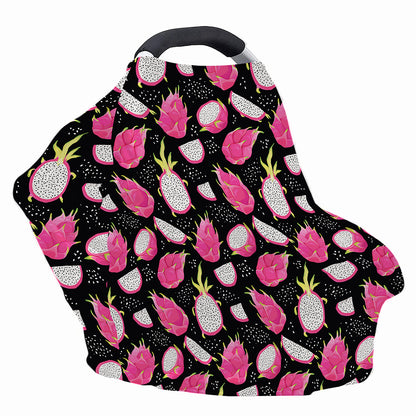 Dragon Fruit Pattern Print Baby Seat Cover