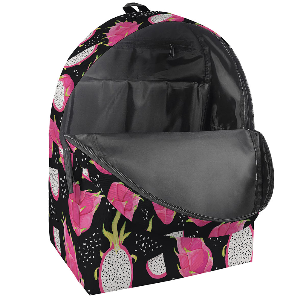 Dragon Fruit Pattern Print Backpack