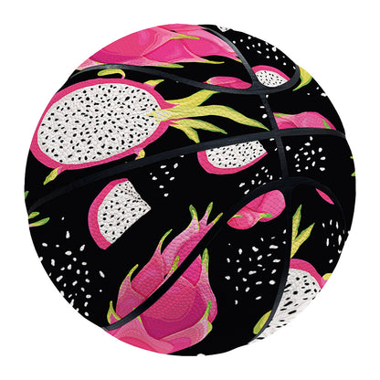 Dragon Fruit Pattern Print Basketball