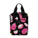 Dragon Fruit Pattern Print Bible Tote Bag
