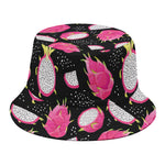 Dragon Fruit Pattern Print Bucket Hat