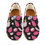 Dragon Fruit Pattern Print Casual Shoes