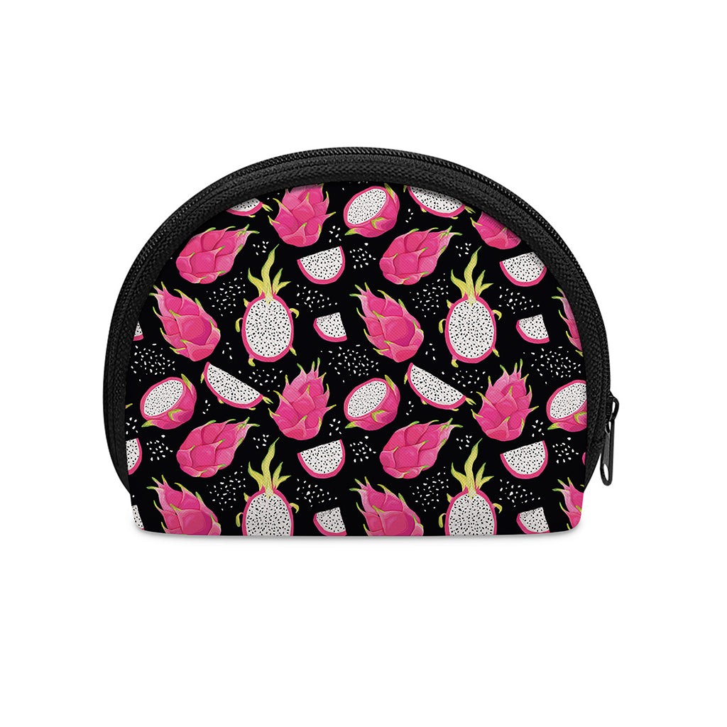 Dragon Fruit Pattern Print Coin Purse