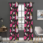 Dragon Fruit Pattern Print Curtain