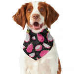 Dragon Fruit Pattern Print Dog Bandana