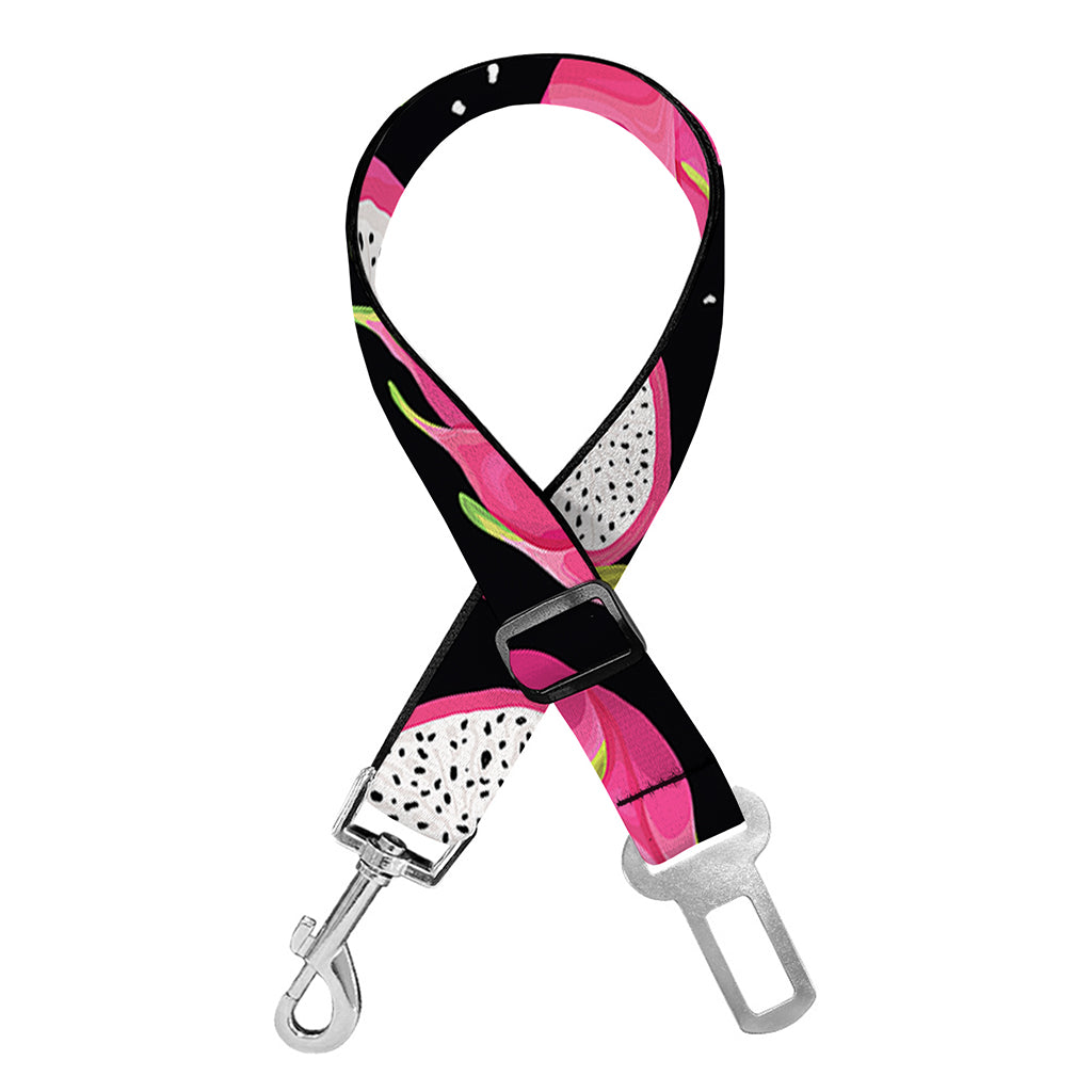 Dragon Fruit Pattern Print Dog Seat Belt