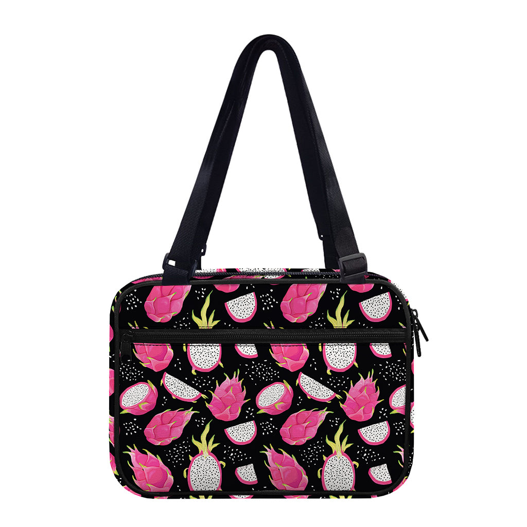 Dragon Fruit Pattern Print Double Strap Bible Bag