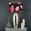 Dragon Fruit Pattern Print Drum Lamp Shade