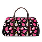 Dragon Fruit Pattern Print Duffle Bag