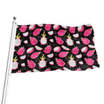 Dragon Fruit Pattern Print Flag