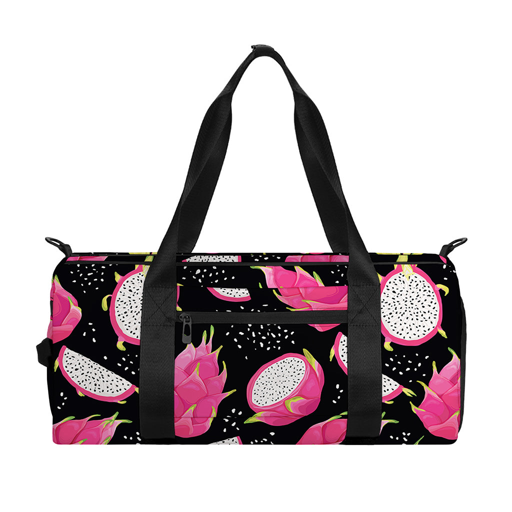 Dragon Fruit Pattern Print Gym Bag