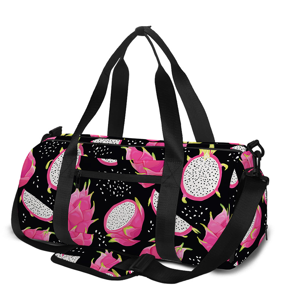 Dragon Fruit Pattern Print Gym Bag