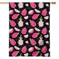 Dragon Fruit Pattern Print House Flag