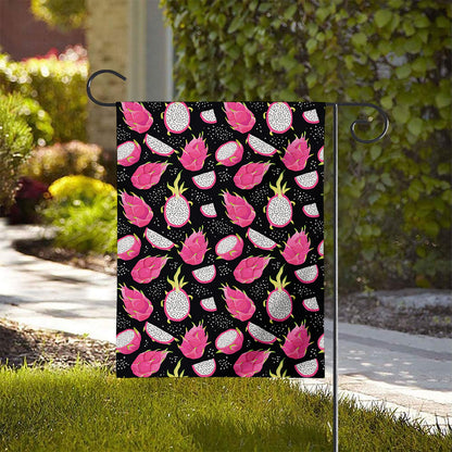 Dragon Fruit Pattern Print House Flag
