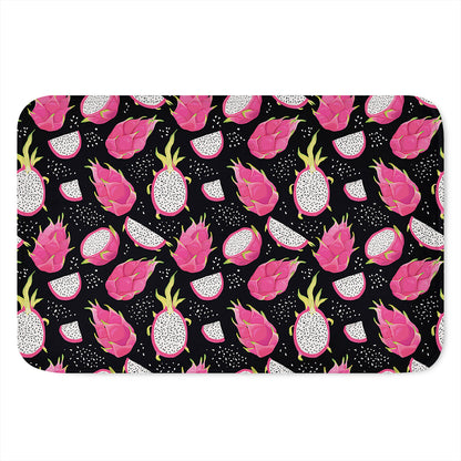Dragon Fruit Pattern Print Indoor Door Mat