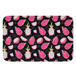 Dragon Fruit Pattern Print Indoor Door Mat