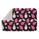 Dragon Fruit Pattern Print Indoor Door Mat