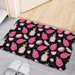 Dragon Fruit Pattern Print Indoor Door Mat