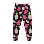 Dragon Fruit Pattern Print Jogger Pants