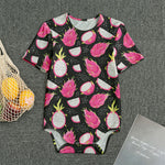 Dragon Fruit Pattern Print Men's Bodysuit