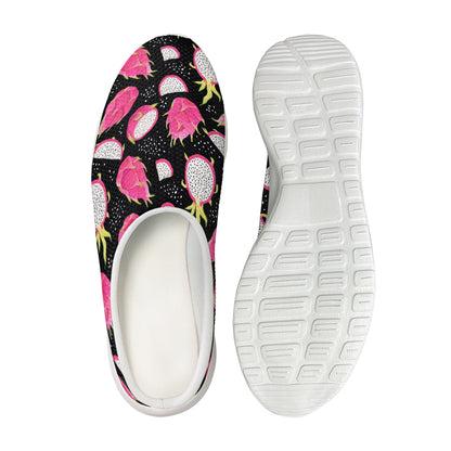 Dragon Fruit Pattern Print Mesh Casual Shoes