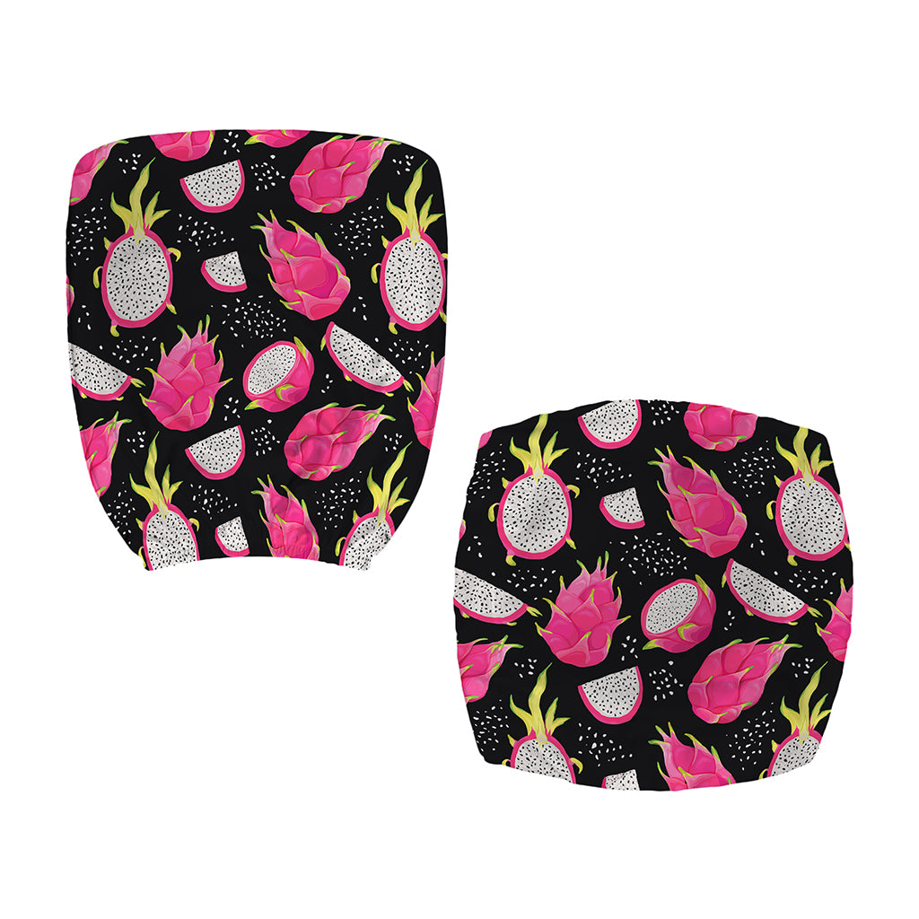 Dragon Fruit Pattern Print Office Chair Cover