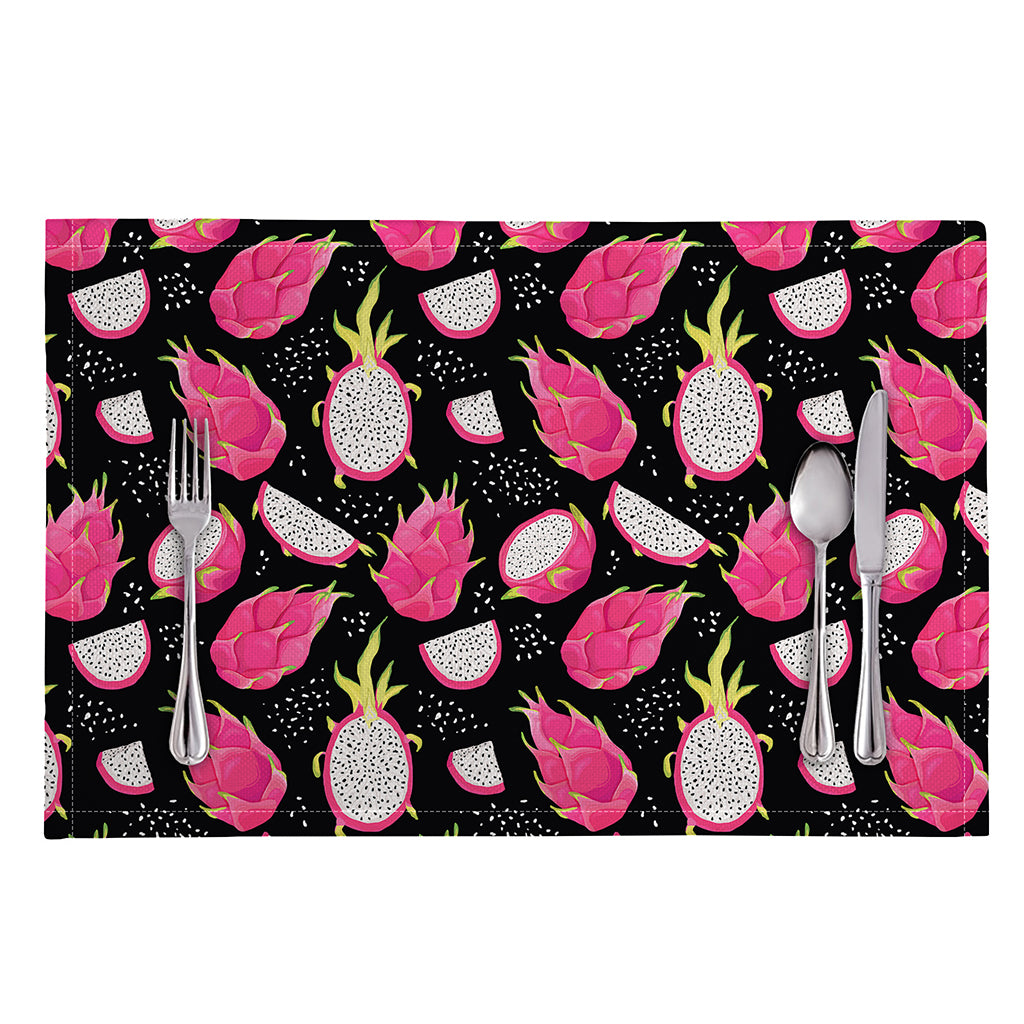 Dragon Fruit Pattern Print Placemat