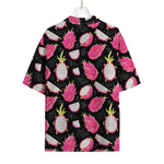 Dragon Fruit Pattern Print Rayon Hawaiian Shirt