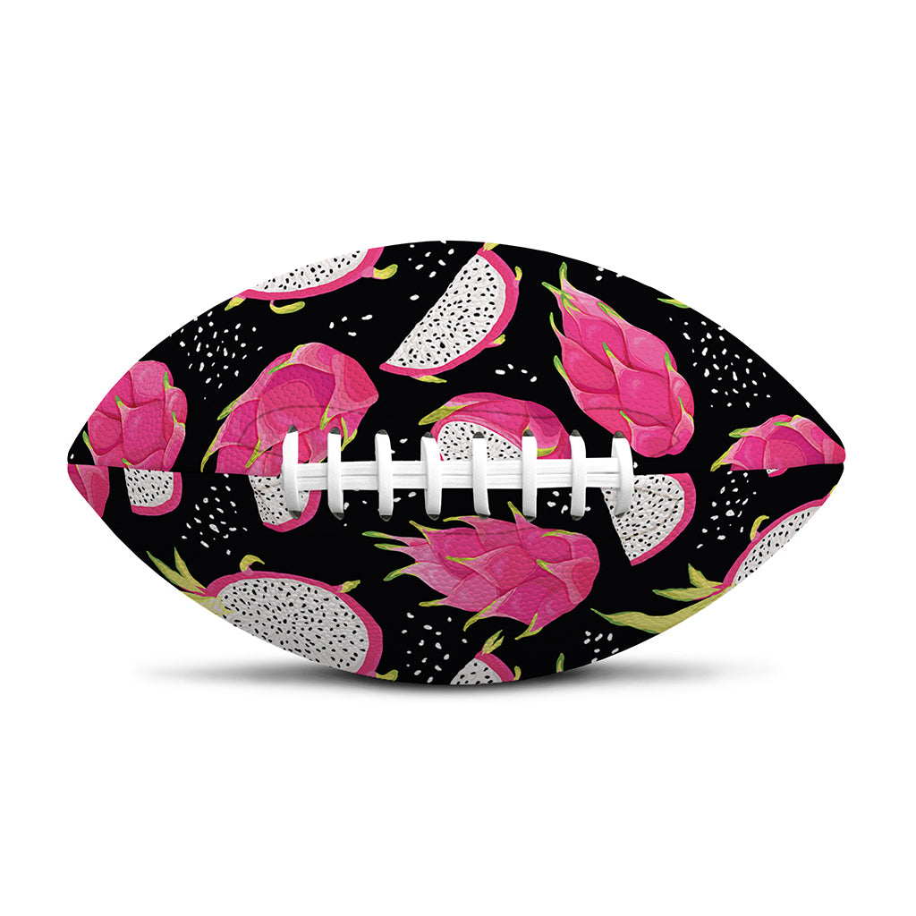 Dragon Fruit Pattern Print Rugby Ball