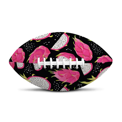 Dragon Fruit Pattern Print Rugby Ball