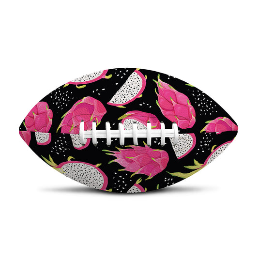 Dragon Fruit Pattern Print Rugby Ball