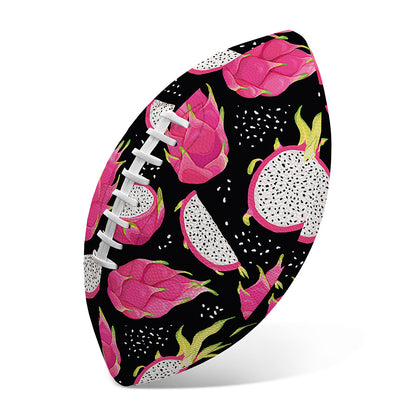 Dragon Fruit Pattern Print Rugby Ball