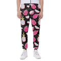 Dragon Fruit Pattern Print Joggers