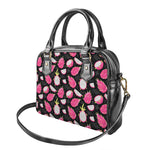 Dragon Fruit Pattern Print Shoulder Handbag