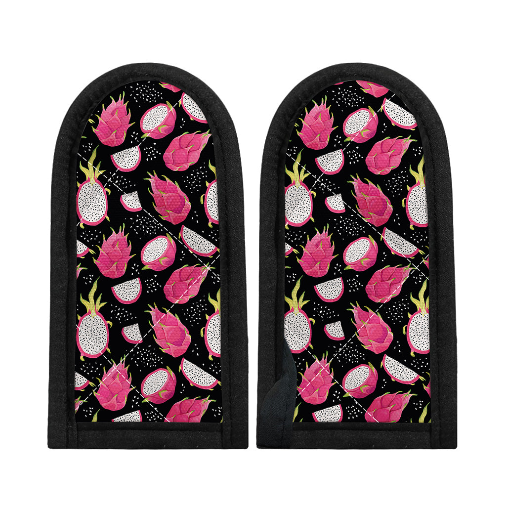 Dragon Fruit Pattern Print Skillet Handle Cover
