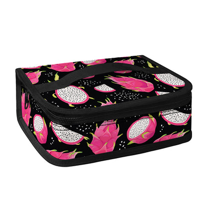 Dragon Fruit Pattern Print Small Lunch Bag