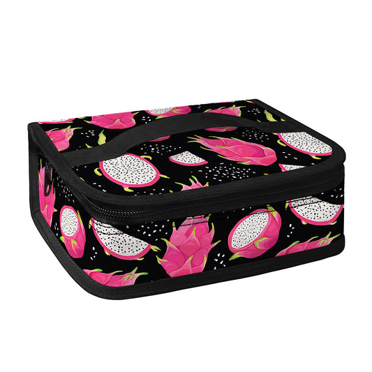 Dragon Fruit Pattern Print Small Lunch Bag