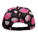Dragon Fruit Pattern Print Snapback Cap