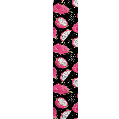 Dragon Fruit Pattern Print Table Runner