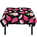 Dragon Fruit Pattern Print Tablecloth