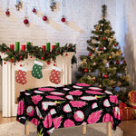 Dragon Fruit Pattern Print Tablecloth