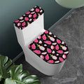 Dragon Fruit Pattern Print Toilet Lid And Tank Cover Set