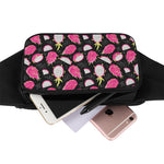 Dragon Fruit Pattern Print Waist Bag